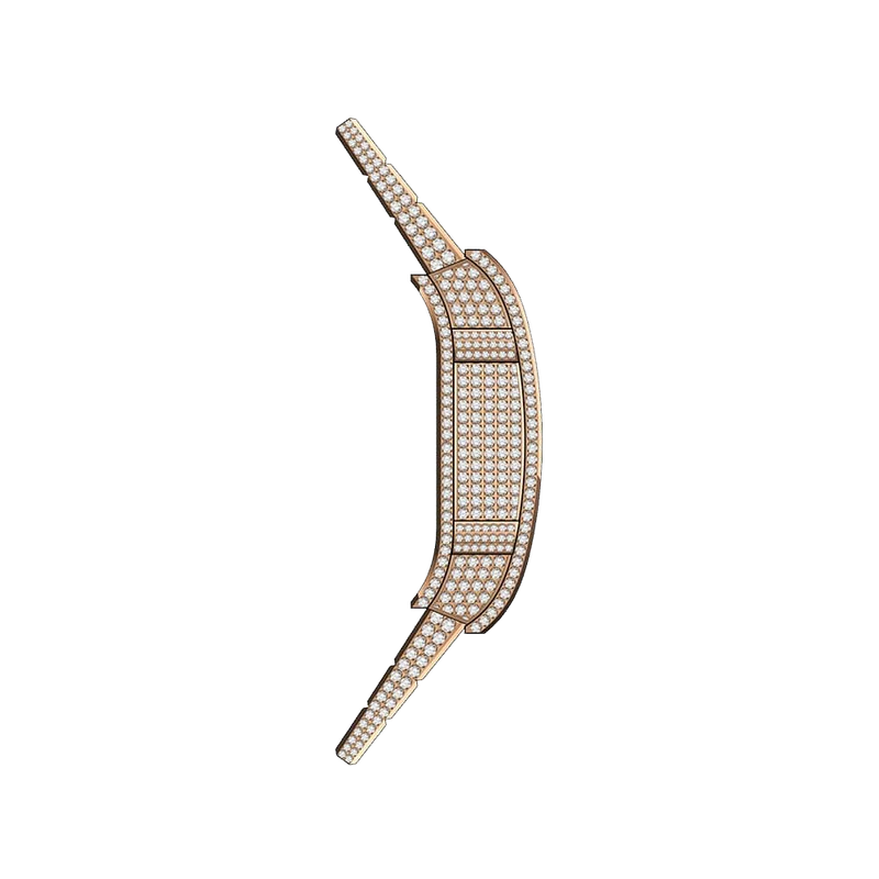 ساعة ميتاواتش هاملت ديزاين الماسية